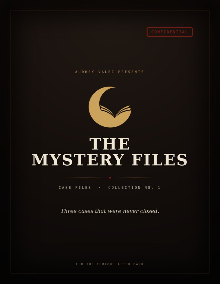 The Mystery Files: Collection No. 1, a free collection of three case files